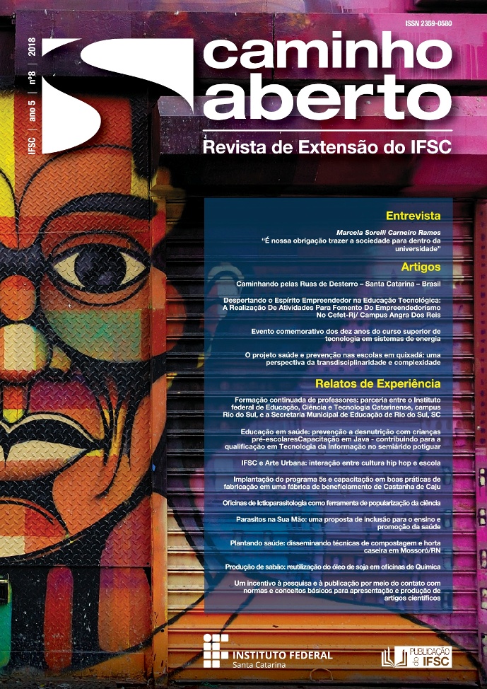 Imagem de capa da Revista Caminho Aberto